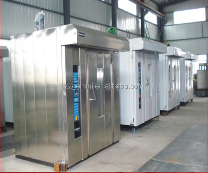 Manufacture direct sale 380v bakery rotary gas german bread oven industrial bread baking oven for sale