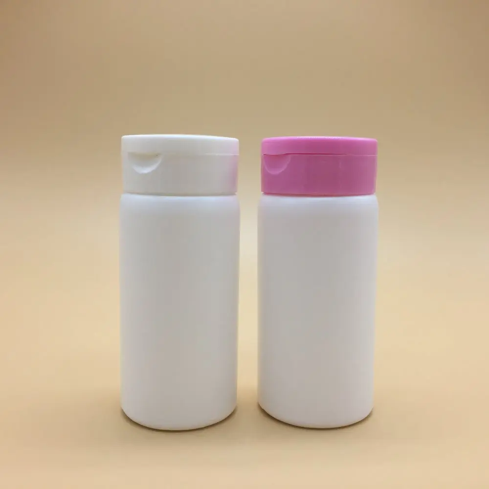 150ml PE plastic bottle sauce bottle with flip top cap
