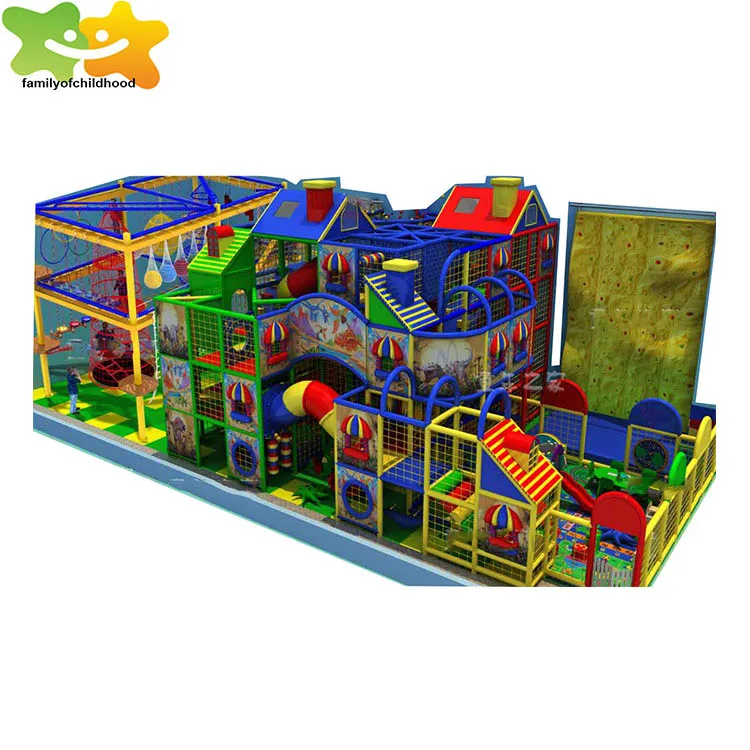 pvc material children indoor playground maze for baby area