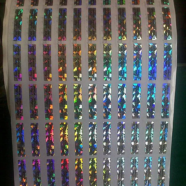 
security hologram sticker /adhesive hologram label . hologram label sticker 