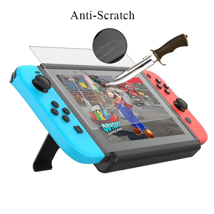 Анти-разбито приятная на ощупь; Защитная пленка для экрана из закаленного стекла Защитная пленка для Nintendo Switch/переключатель Lite