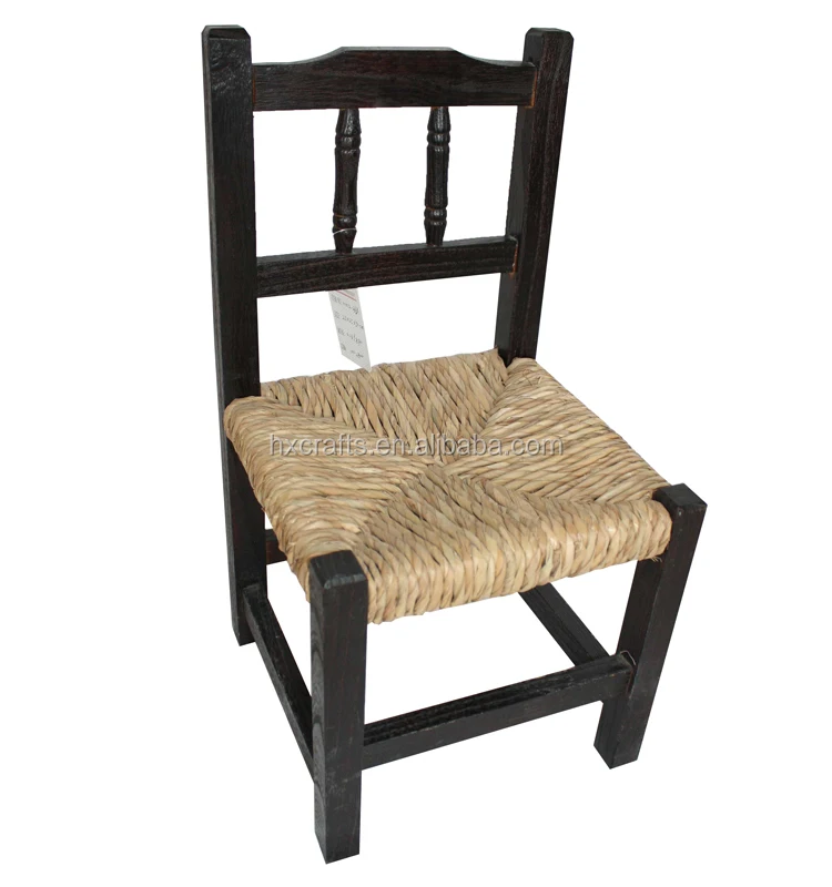 small wooden chair for living room Wholesale Nature Wood Baby Furniture Kids High Chair Study Chair Kids