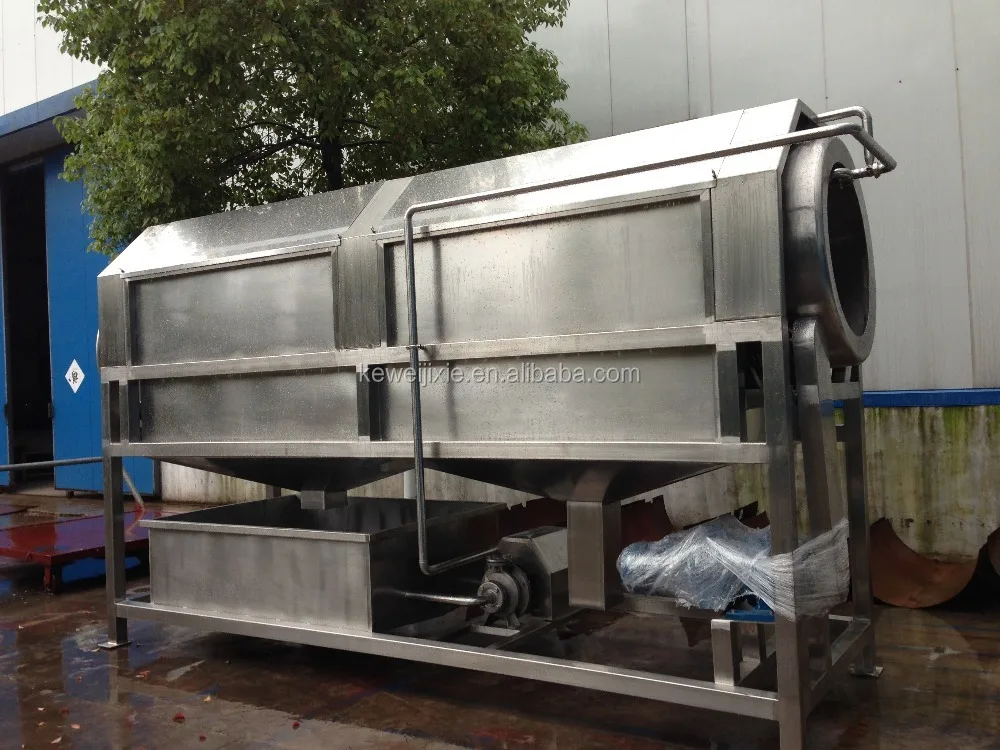 prickly pear washing machine/fruit cleaning machine