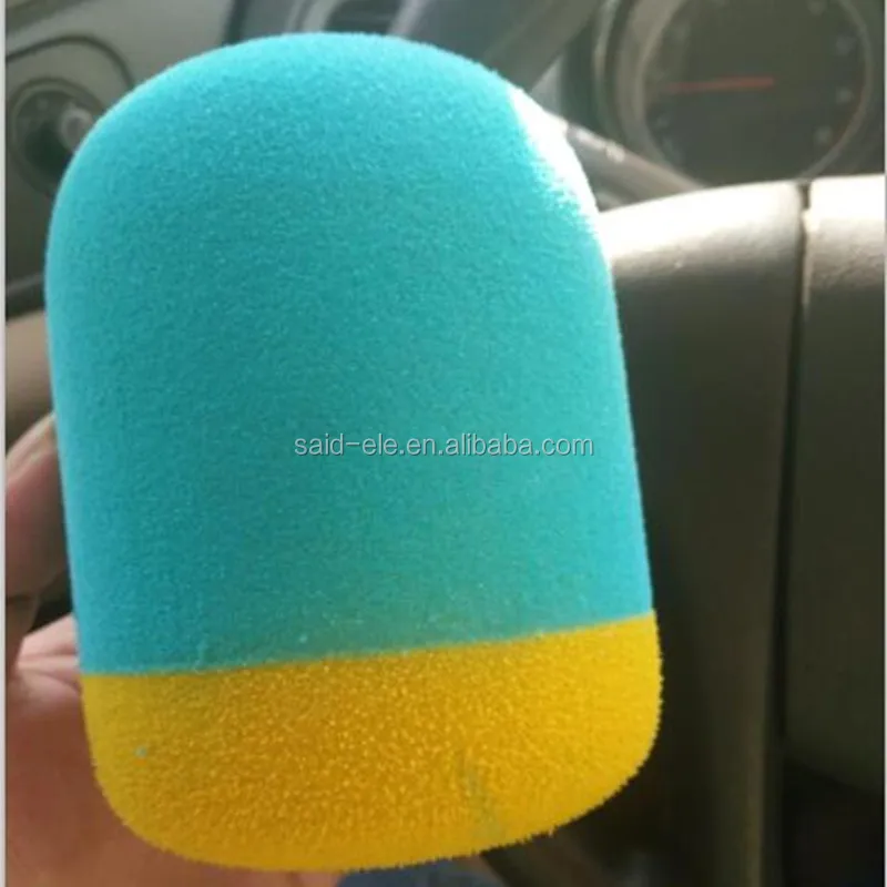 Custom foam windscreen for TV microphone sponge windshields