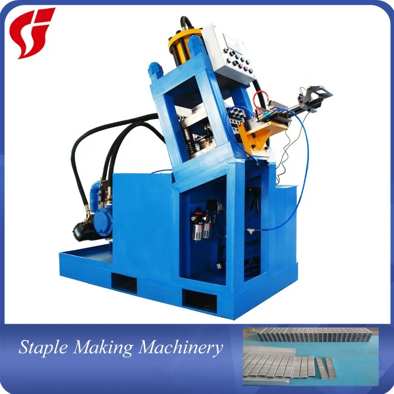 Furniture Used F.T (STAPLE PIN )Strip Row Nail Making Machine /Production Line/Equipment