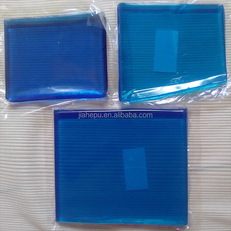 
dark blue semi finished motorcycle cooling gel pad for seat cushion 