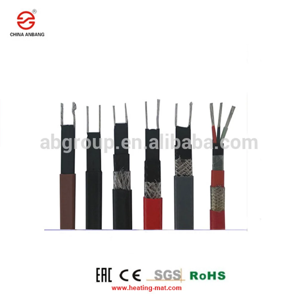 Water Proof Pipe Defroster Freeze Protection Frost Tech Heat Tape Flat Wire Underground Self Regulating Heating Cable