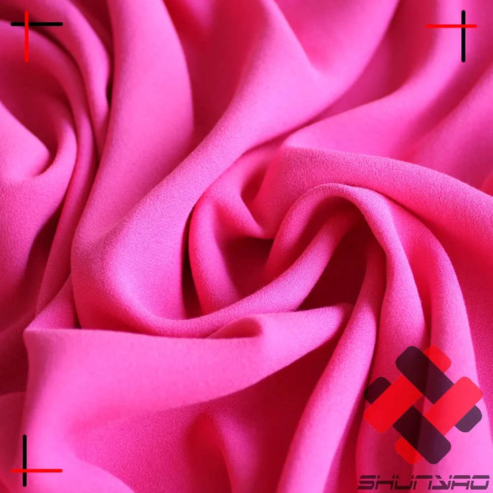 
viscose rayon dobby crepe fabric for fashion wear 