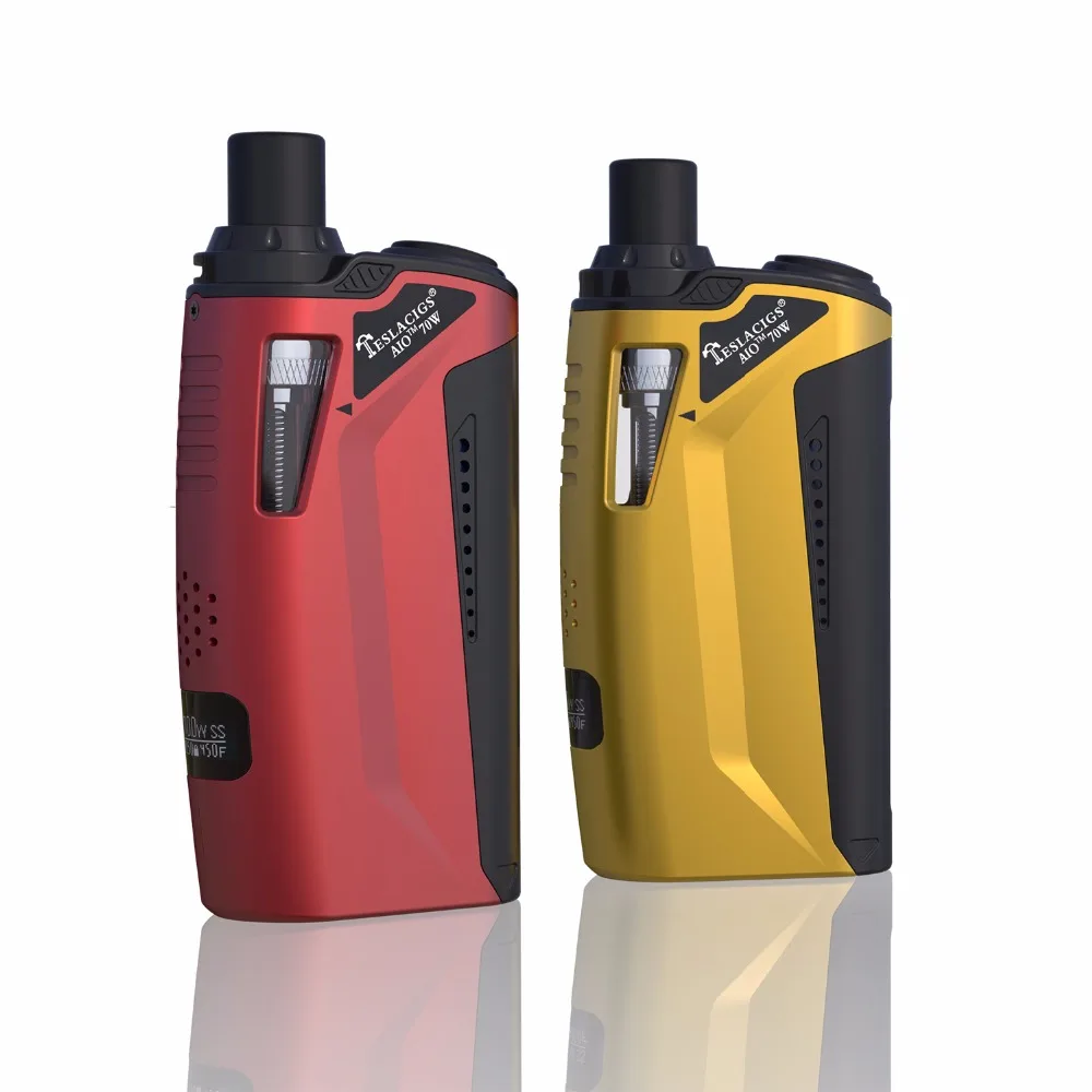 
China supplier!Tesla aio 70w vape electronic cigarette is hot selling 