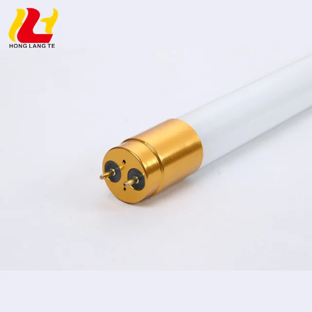 3000-7500K High Efficiency CE ROHS Gold Color Plastics Endcap 1500LM 15W 2835 SMD 0.6m 2Ft 600mm T8 T5 LED Glass Light Tube