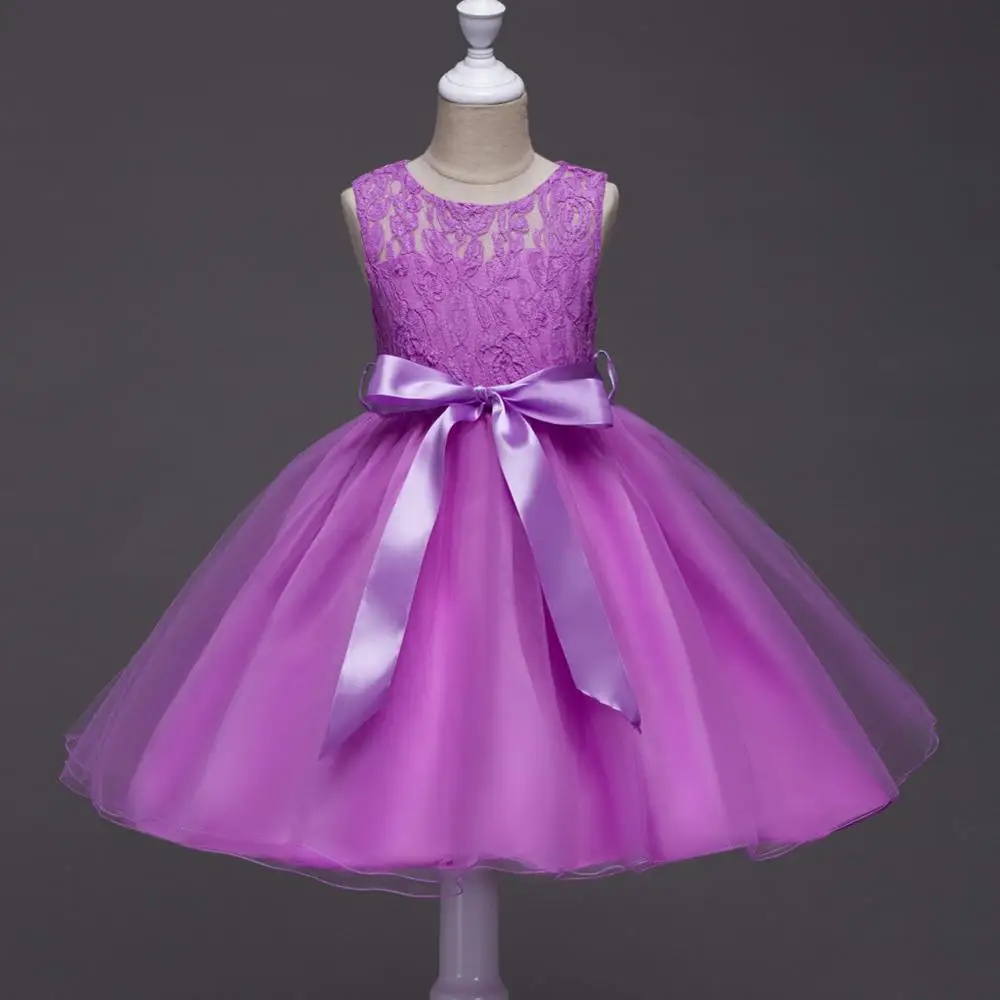 Children dress princess dress girls fluffy dress