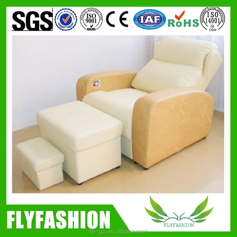 Guangzhou factory supply black Pedicure Spa chair Footbath sofa for sale OF-72