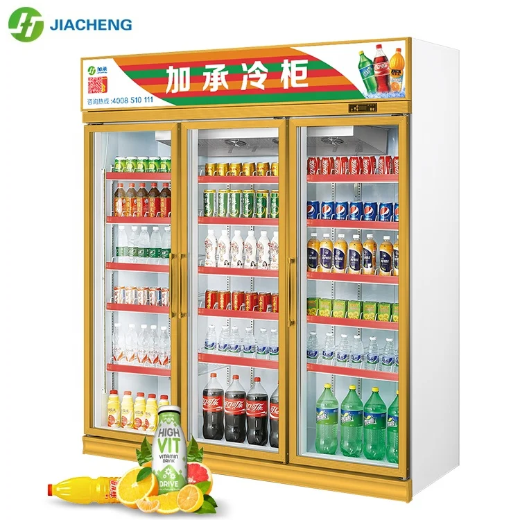 
Vertical Display Cooler portable refriger display freezer Glass Door Beer Pepsi cola Fridge 