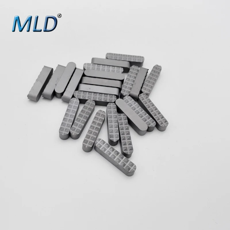 Customized solid carbide jaw clamping insert carbide gripping pads for chuck jaw