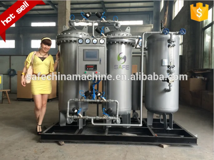 Hypoxia training racing horse and athletes training used nitrogen generator nitrogen gas with Alarm system equipped