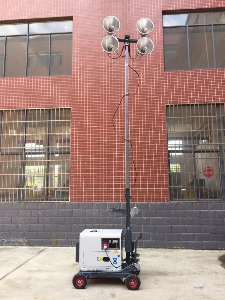 5KW Diesel Generator Construction Mobile Light Tower