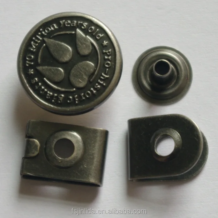 
hot sale 17mm painting denim metal garment hook and eye for trousers 