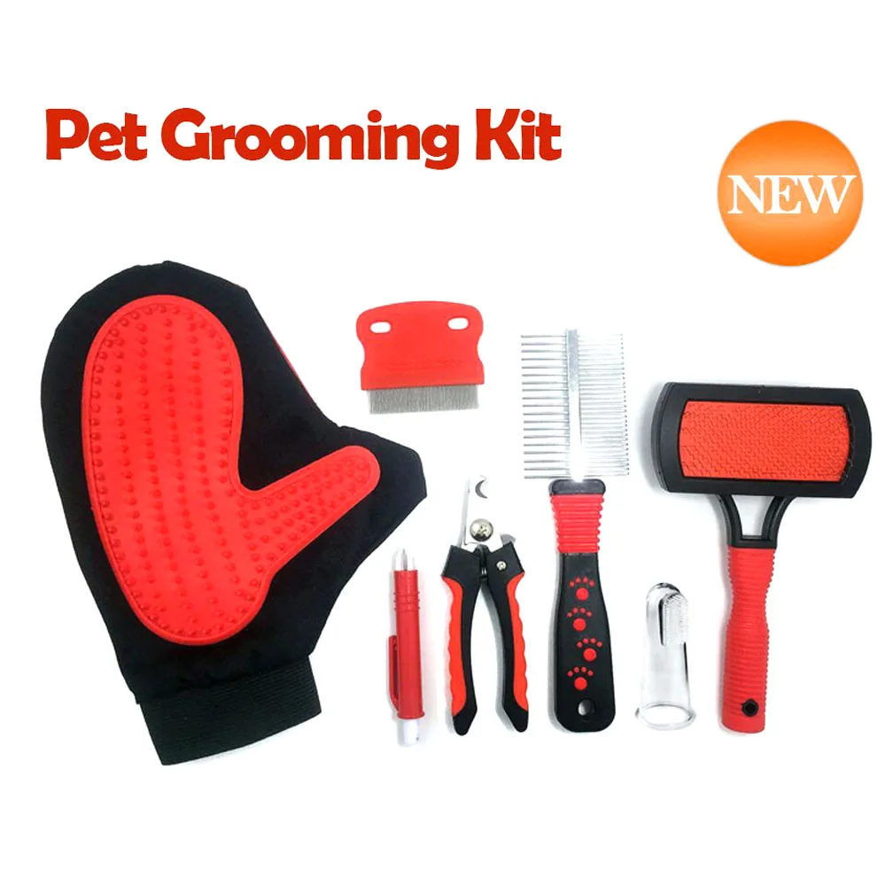 Dog & Cat Flea Comb, Pet Tick Remover, Durable and Firm Flea Grooming Comb for Long & Short Hair