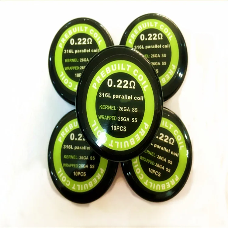 Top selling electronic cigarettes fused clapton 316l stainless steel coil