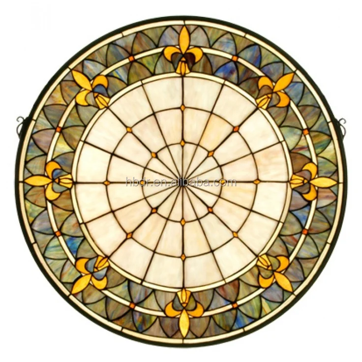 Art church stained glass for window customized design Chinese manufacturer