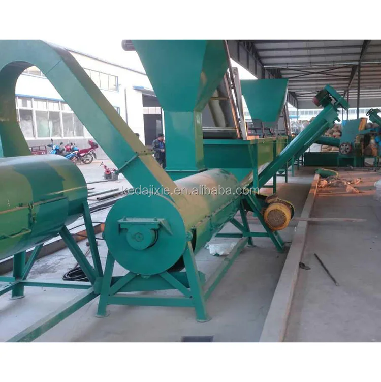 KEDA brand Full Automatic LDPE LLDPE PP PE Recycling Machine Plastic Film Washing Line