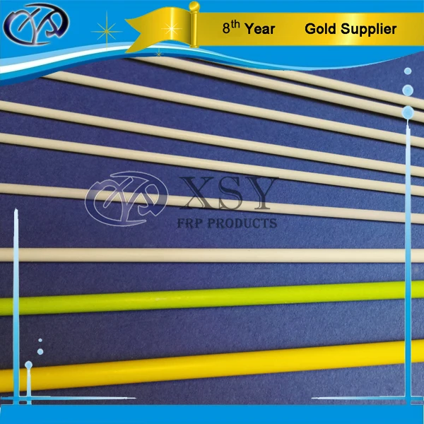 Solid Smooth Fiberglass Rod for Vegetable Support