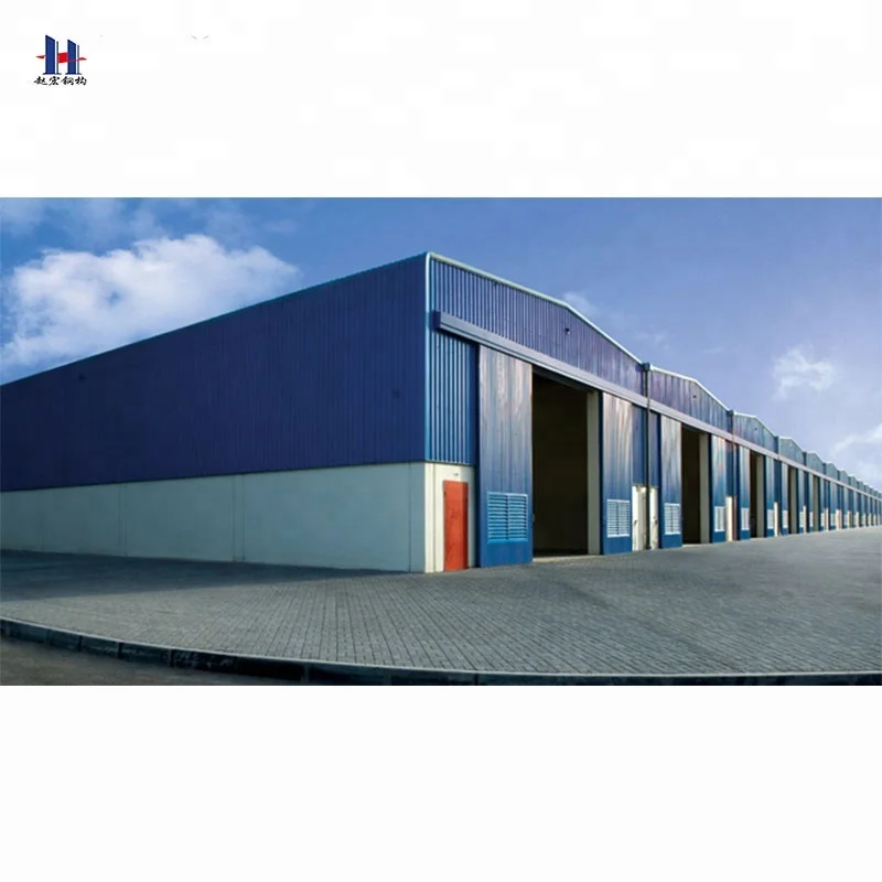 Light Metal Building Prefabricated Industrial Steel Structure Warehouse and workshop factory