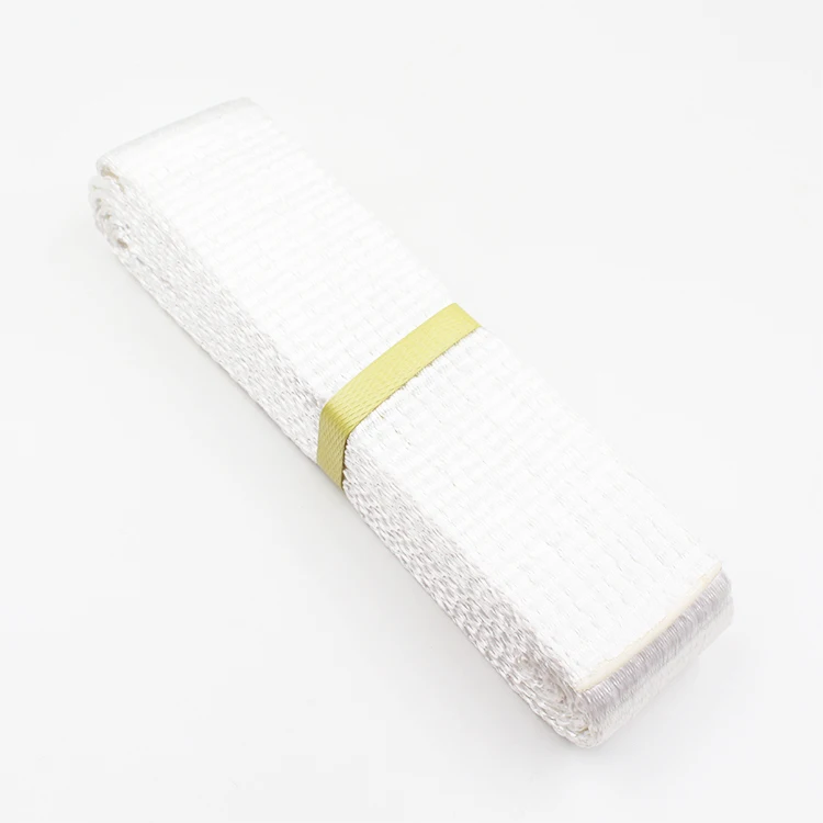 4 Ton 120mm Width  White Polyester Endless One Way Flat Webbing Sling