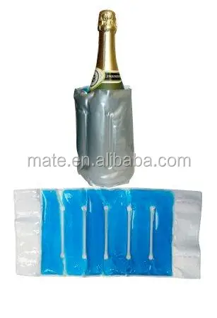 
PVC Made Reusable Bottle Cooler Bag 