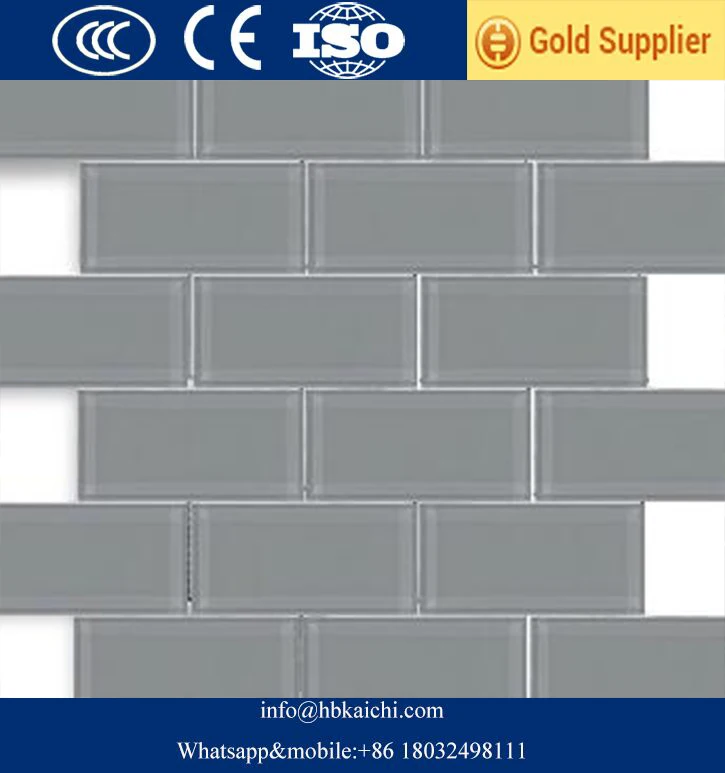 Decorative beveled glass brick mirror mosaic wall tile