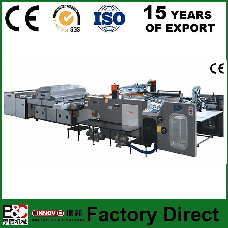 4 color 4 station Automatic stop drum screen printing machine used to make t-shirt