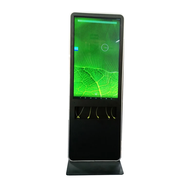 
Public Combination with numbers 42 Inch LCD Screen Cell Phone Charging Station/cell phone charger kiosk 