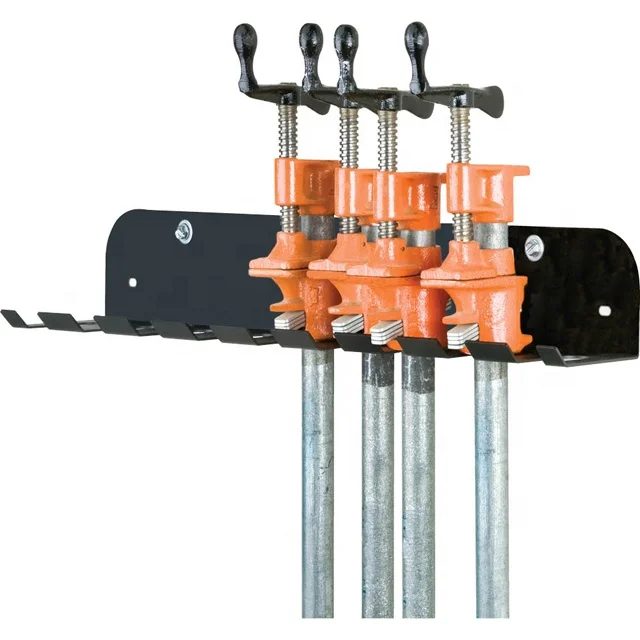 
American-style light duty quick release 1/2inch 3/4 inch woodworking pipe clamp with or without legs sliding pipe clamp 
