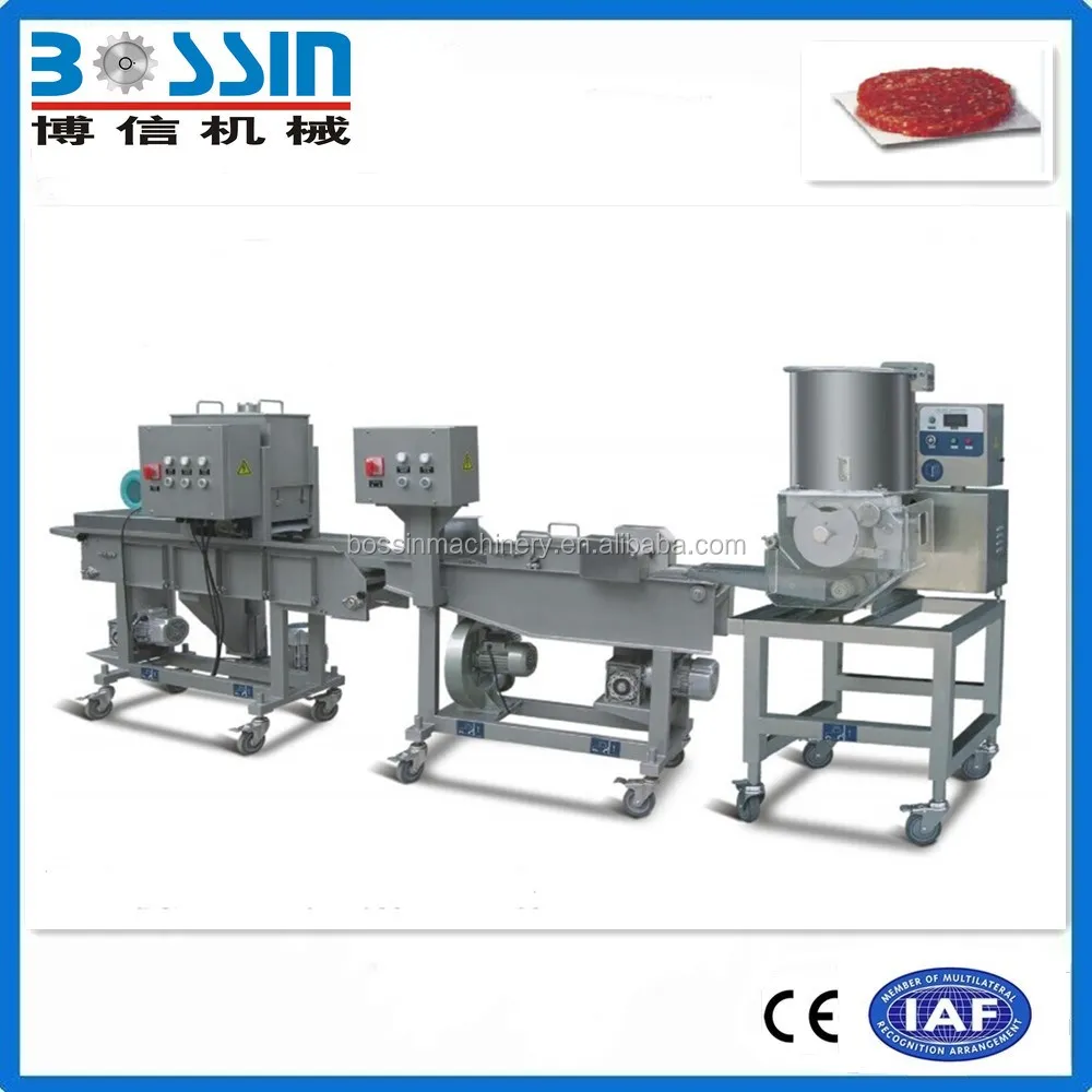 Small batter coating machine for burger chicken nuggets