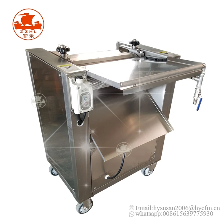 30-50pcs/min Stainless Steel Electric Salmon Fish Skin Peeling Skinning Removing Machine Fish Skinner