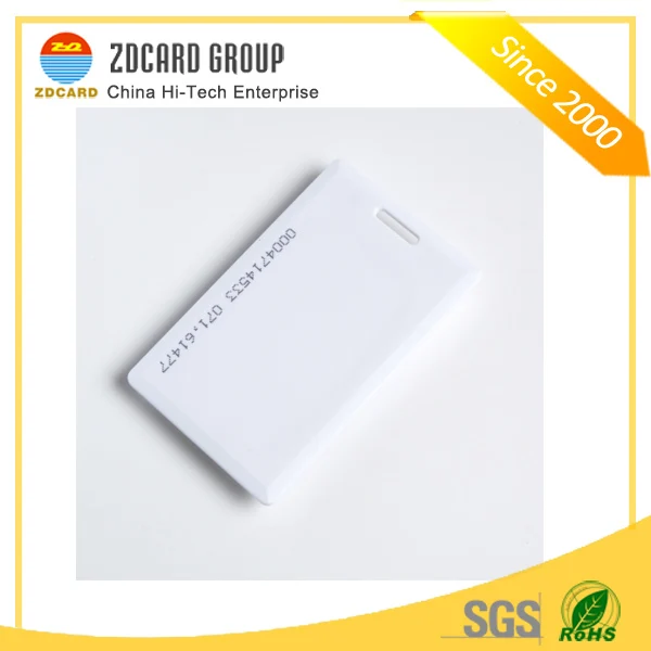 Пластиковые смарт-карты визитки NFC и rfid чистые готовые для печати