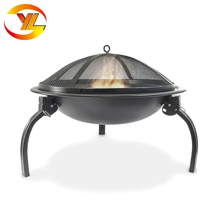 Outdoor Garden  2 in 1 Fire Pit Foldable Camping Style
