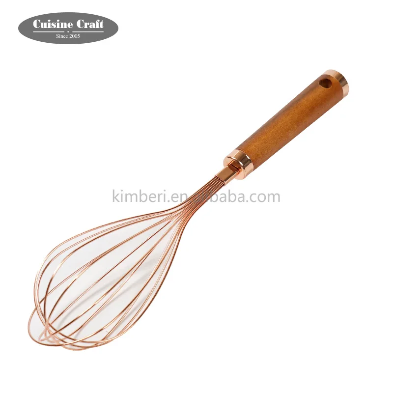 Hot selling 5 wires 9' stainless steel manual egg beater egg whisk with silicone handle