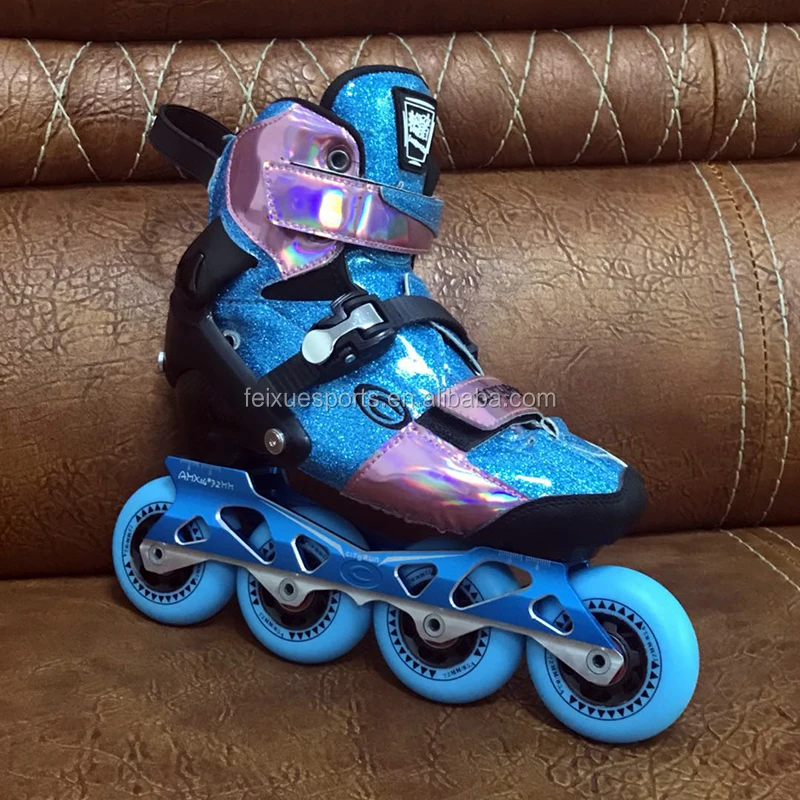 wholesale Inline roller skating shoes professional speed skate 110mm 100mm 90mm 84mm carbon fiber wheels shoes for kids