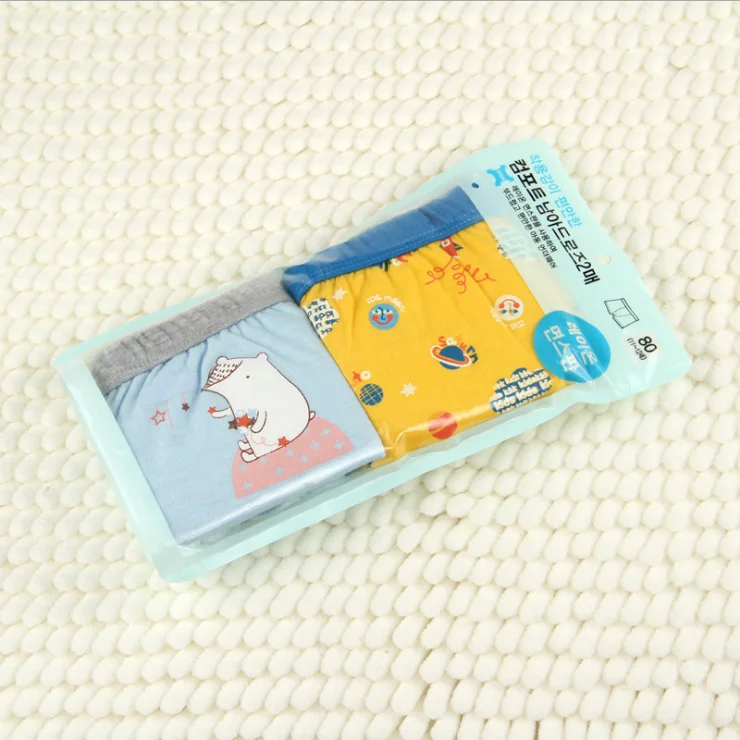 Factory price cute fashion underwear child boys underwear cartoon children underwear Of Low Price