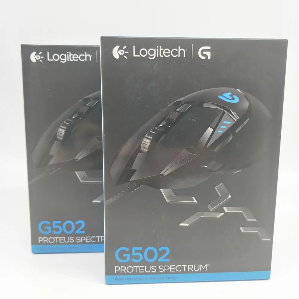100 percent original Logitech gaming mouse G502 mouse tool for lol dota 12000 DPI