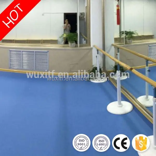 New material non-slip linoleum for  ballet dance vinyl floor for sale
