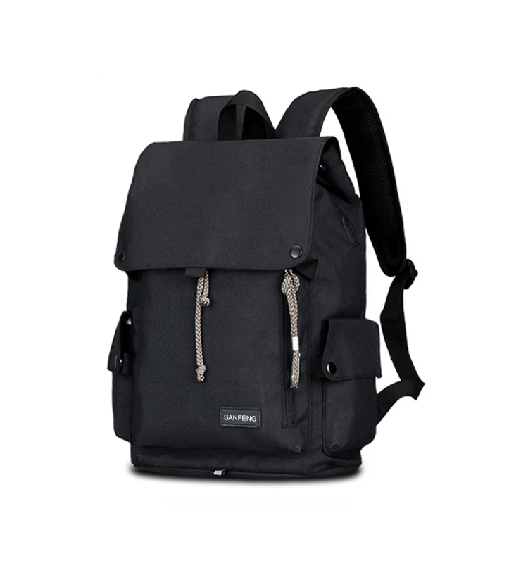 Fashion Casual Backpack Korean Style With Hidden Pocket, Waterproof Unisex Security Backpack Factory