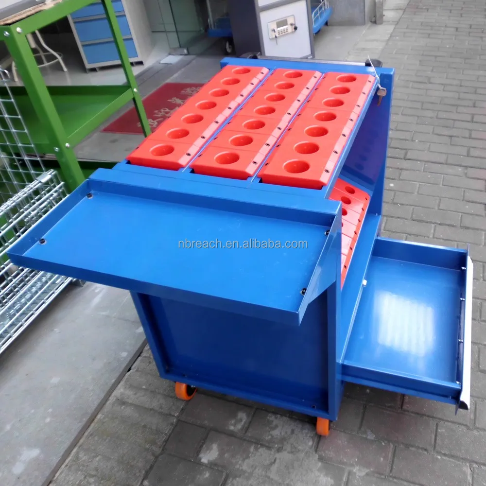 BT30 BT40 CNC cutting tools cabinets CNC tool holder storage trolley