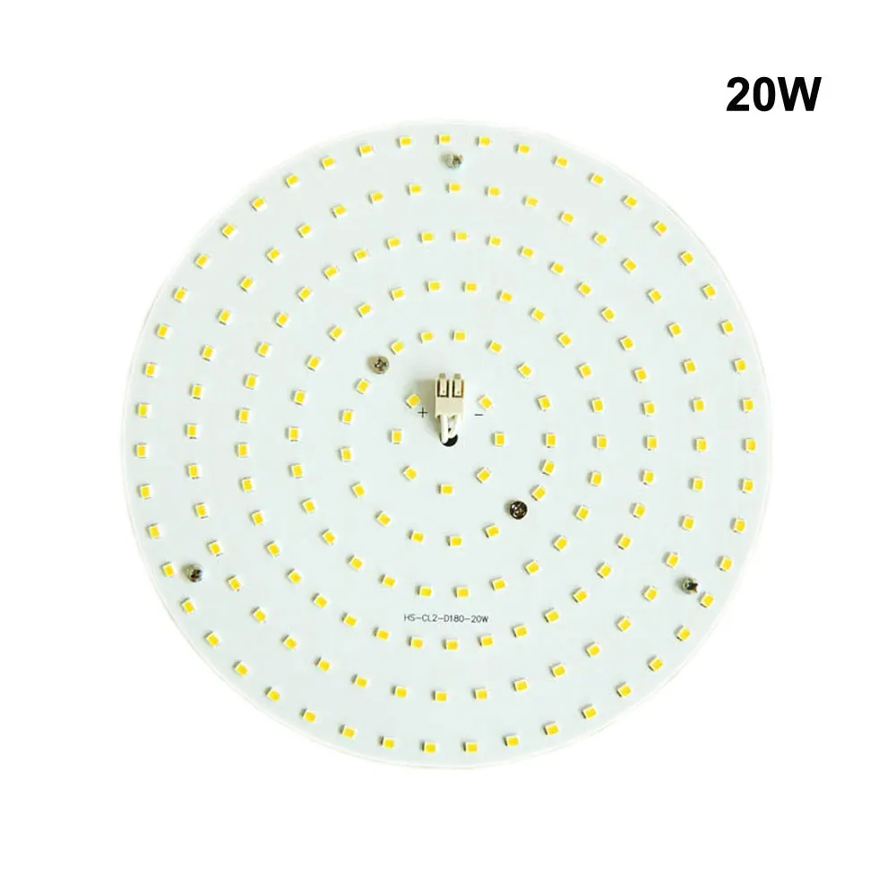 HOSLIGHT C2 20W LED Ceiling Module Lighting 2835 SMD PCB Board Lamp with Magnet Direct AC 220V Driverless Round