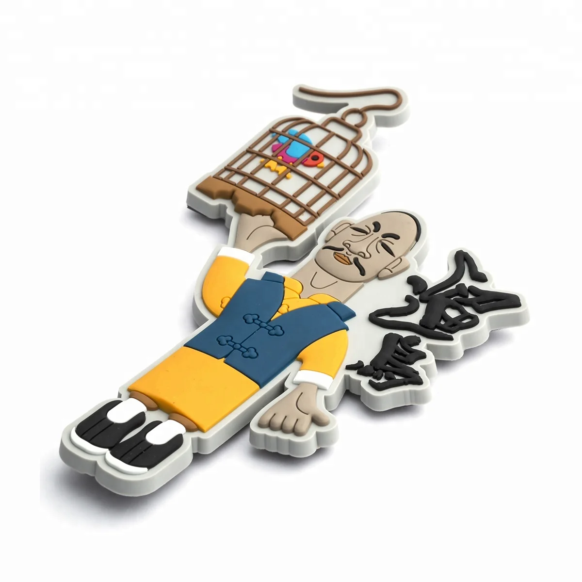 WINWIN Factory cheap custom rubber 3d soft pvc fridge magnet