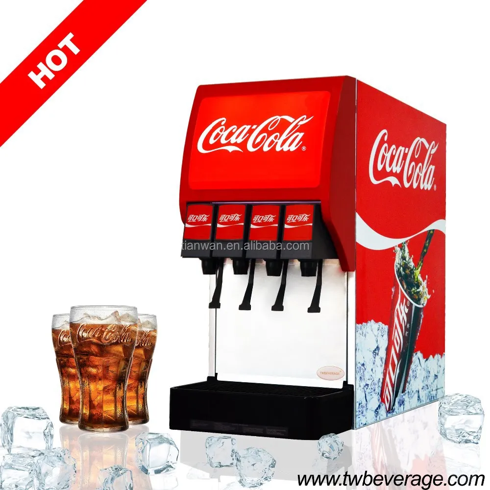 Soda fountain drink dispenser machine with buttons Can be customized