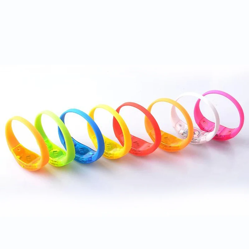 Cheap Controllable Led Wristband Remote Controlled Light Up Led Bracelet