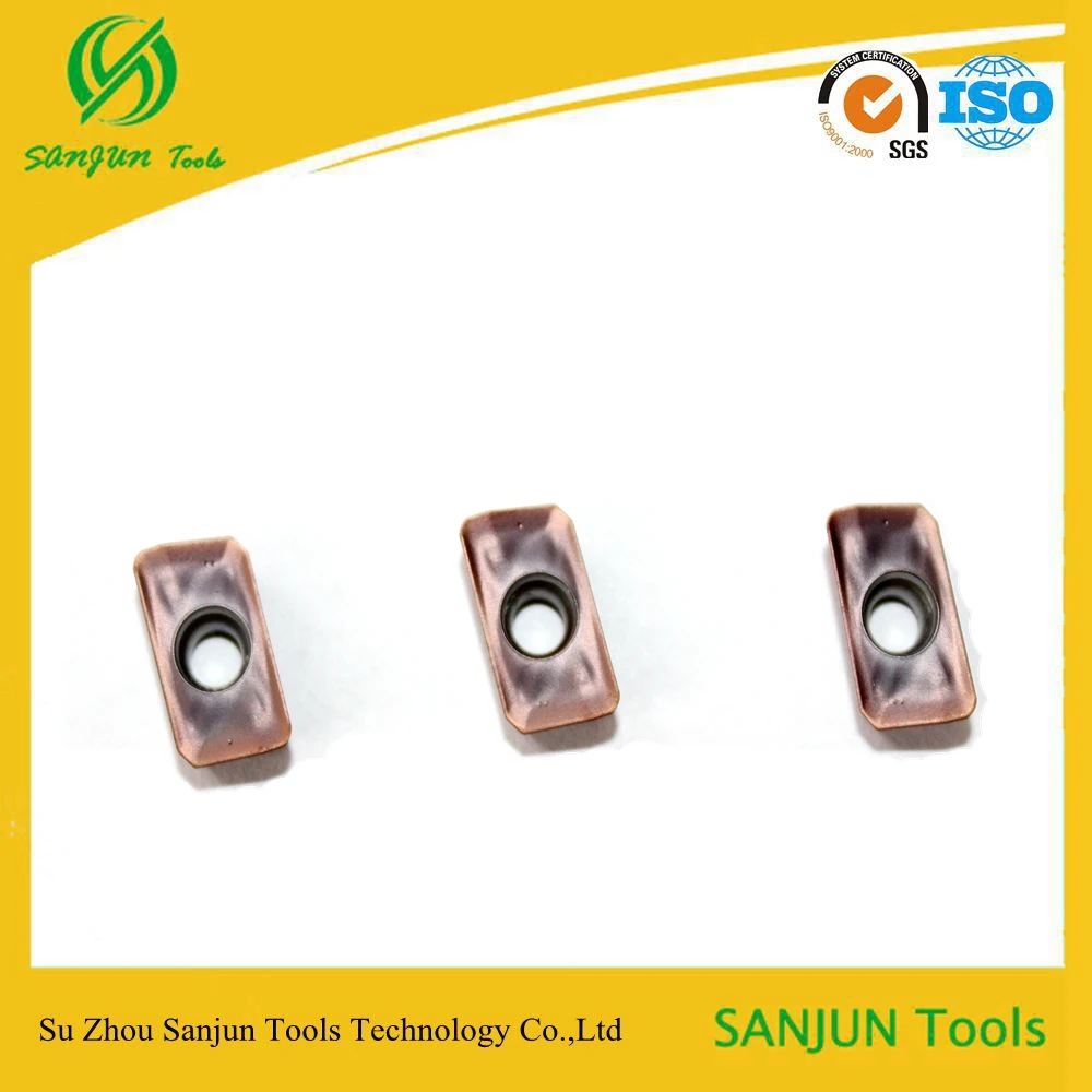 CNC coating Carbide Milling Inserts Tungaloy SNMG120408-TM T9125 free shipping