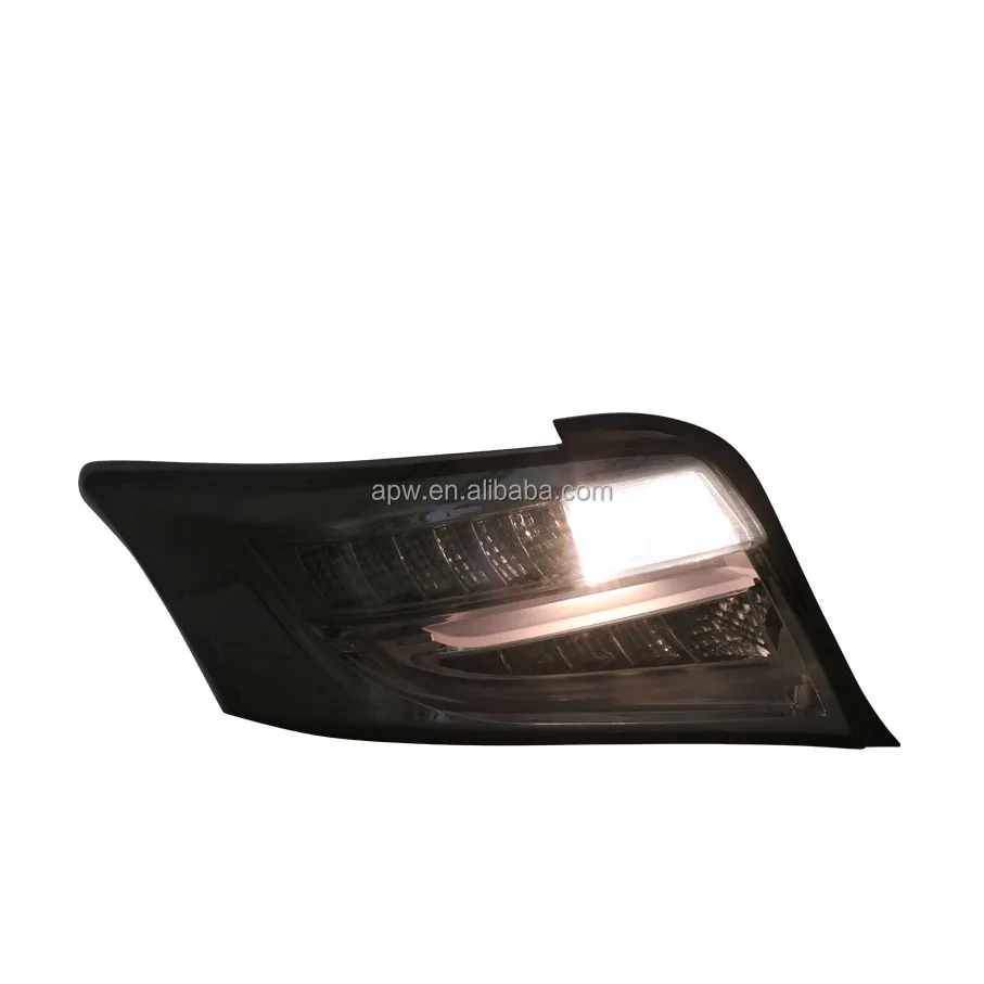ForToyota Vios Black LED Tail Light 2013-2014